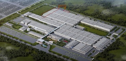 中建安装承建的天津一汽-大众年产20万辆VW336/3CN_K车型技术改造项目基建总包项目开工